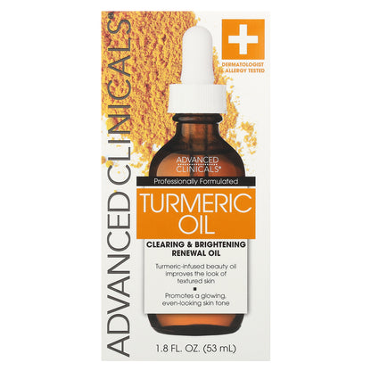 Advanced Clinicals, Turmeric Oil, 1.8 fl oz (53 ml)