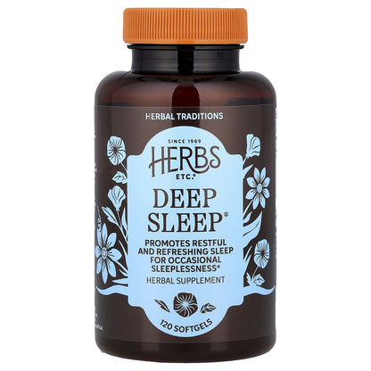 Herbs Etc., Deep Sleep®, 120 Softgels