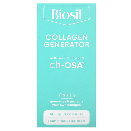 Biosil, Collagen Generator, 60 Liquid Capsules