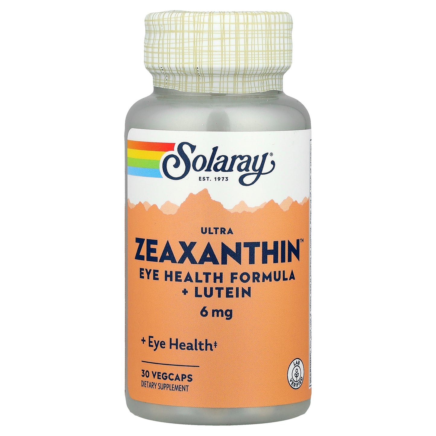 Solaray, Ultra Zeaxanthin™, Eye Health Formula +  Lutein, 30 VegCaps