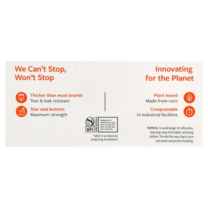 Full Circle, Food Waste Bags, Compostable, 25 Bags