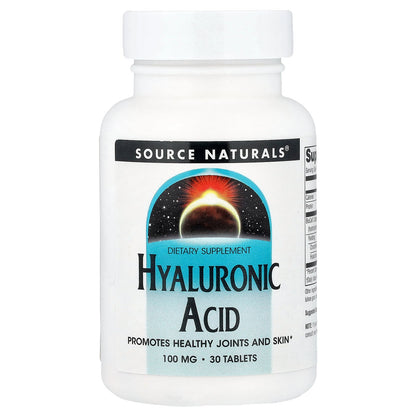 Source Naturals, Hyaluronic Acid, 30 Tablets