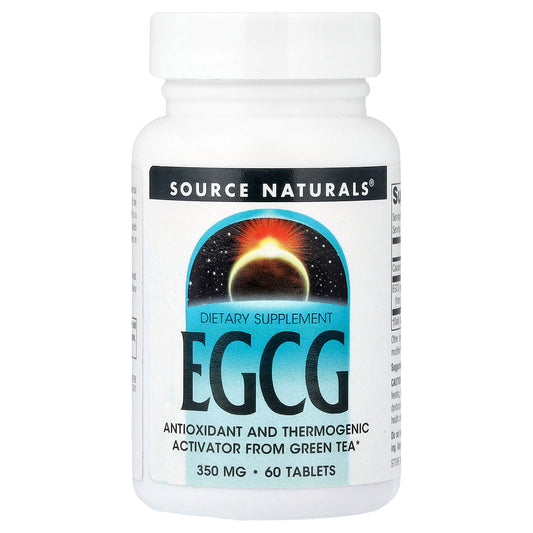 Source Naturals, EGCG, 350 mg, 60 Tablets