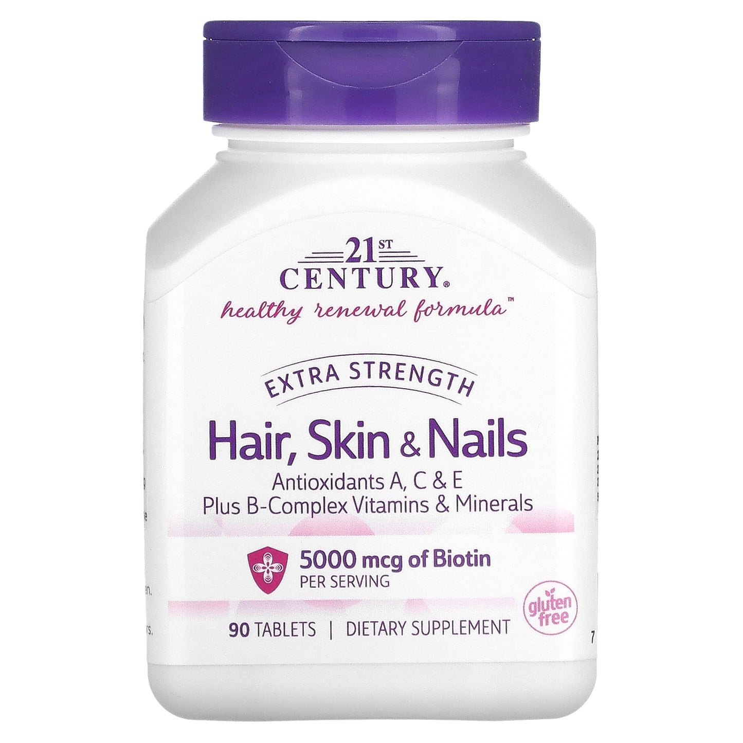21st Century, Hair, Skin & Nails, 90 Tablets