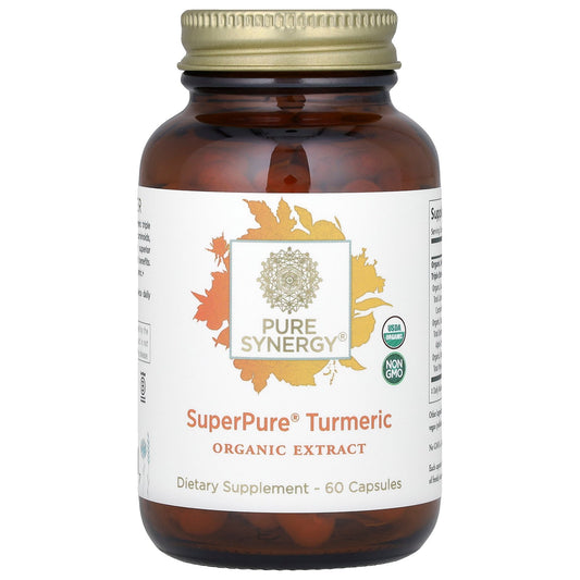 Pure Synergy, SuperPure Turmeric, 60 Capsules