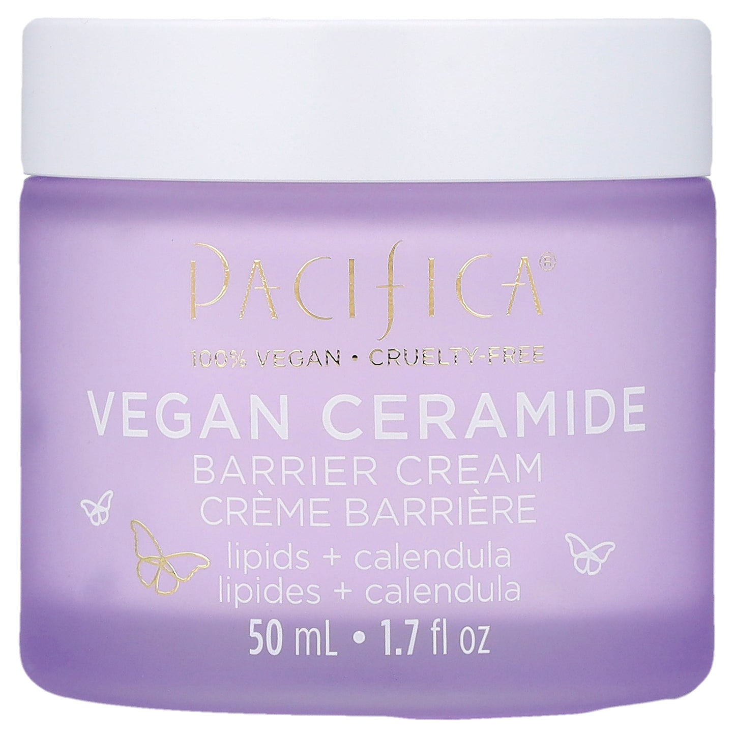 Pacifica, Vegan Ceramide Barrier Cream, 1.7 fl oz (50 ml)