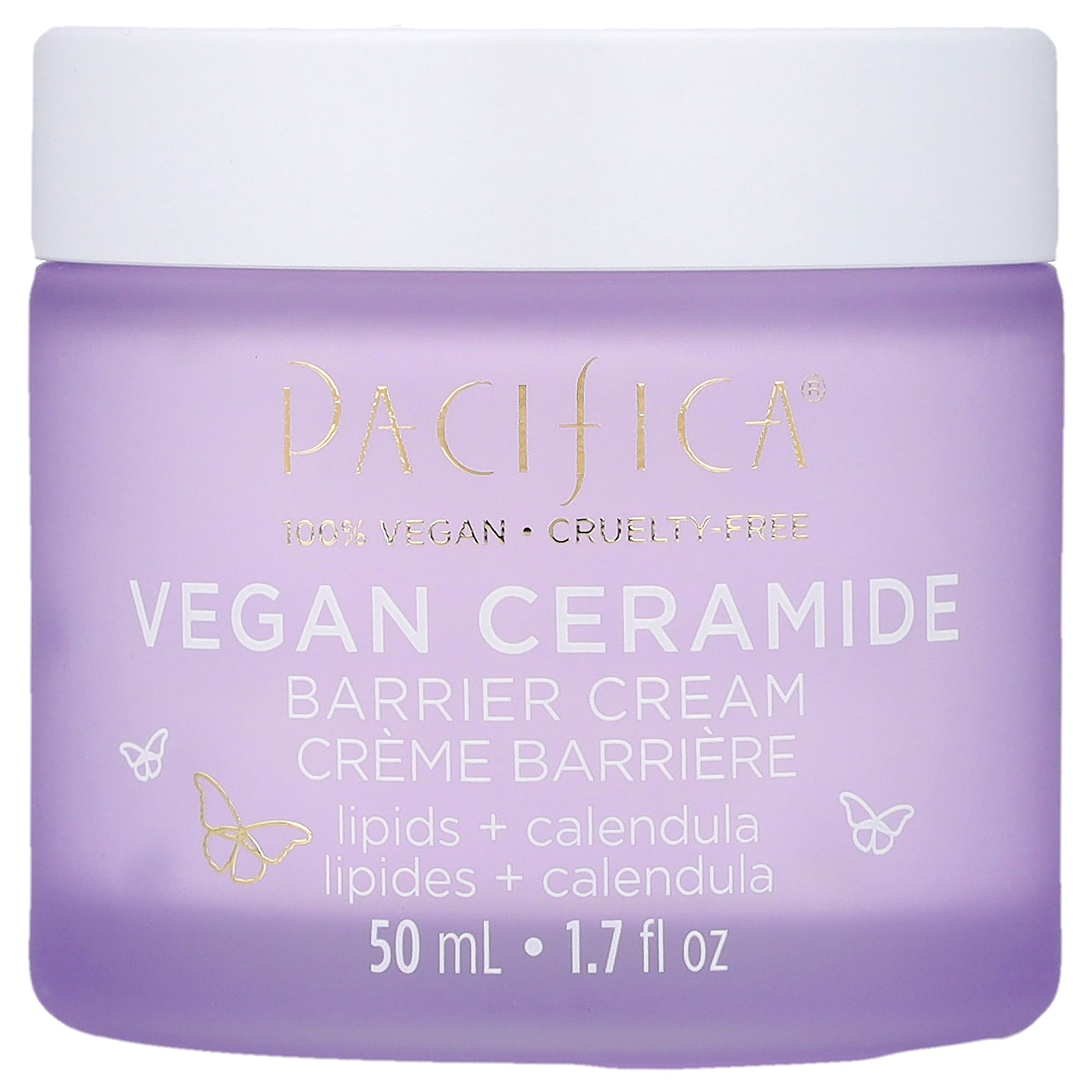 Pacifica, Vegan Ceramide Barrier Cream, 1.7 fl oz (50 ml)