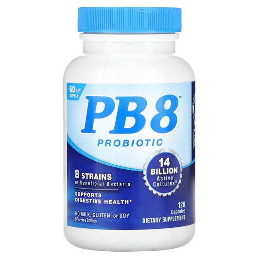 Nutrition Now, PB 8™ Probiotic, 14 Billion, 120 Capsules (7 Billion per Capsule)