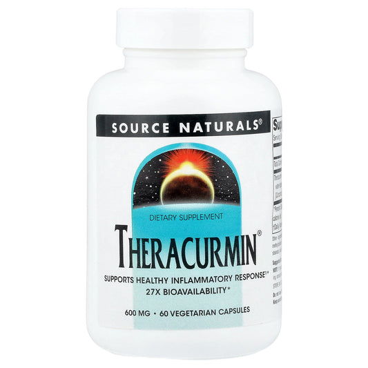 Source Naturals, Theracurmin®, 600 mg, 60 Vegetarian Capsules