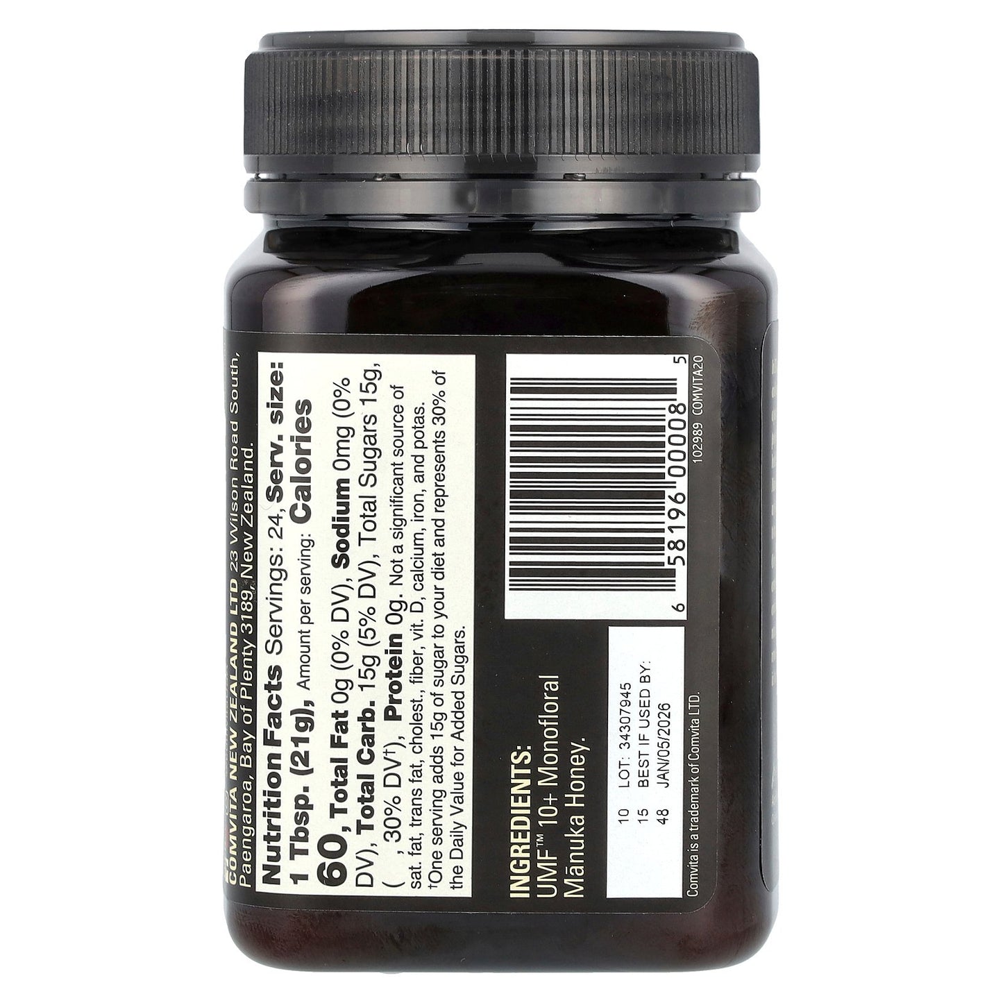 Comvita, Manuka Honey, UMF 10+, MGO 263+, 17.6 oz (500 g)