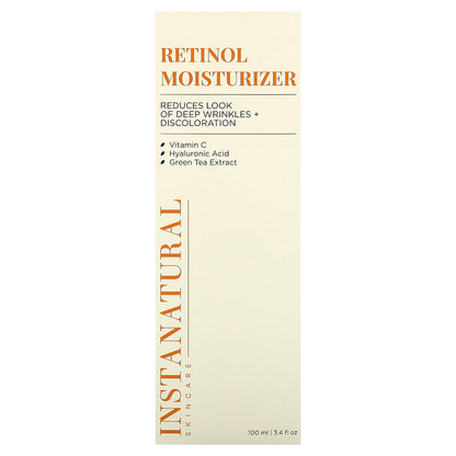 InstaNatural, Retinol Moisturizer, 3.4 fl oz (100 ml)