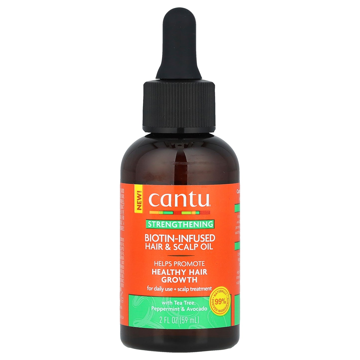 Cantu, Strengthening Biotin-Infused Hair & Scalp Oil, 2 fl oz (59 ml)