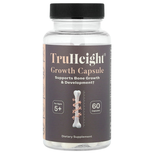 TruHeight, Growth Capsule, For Ages 5+, 60 Capsules