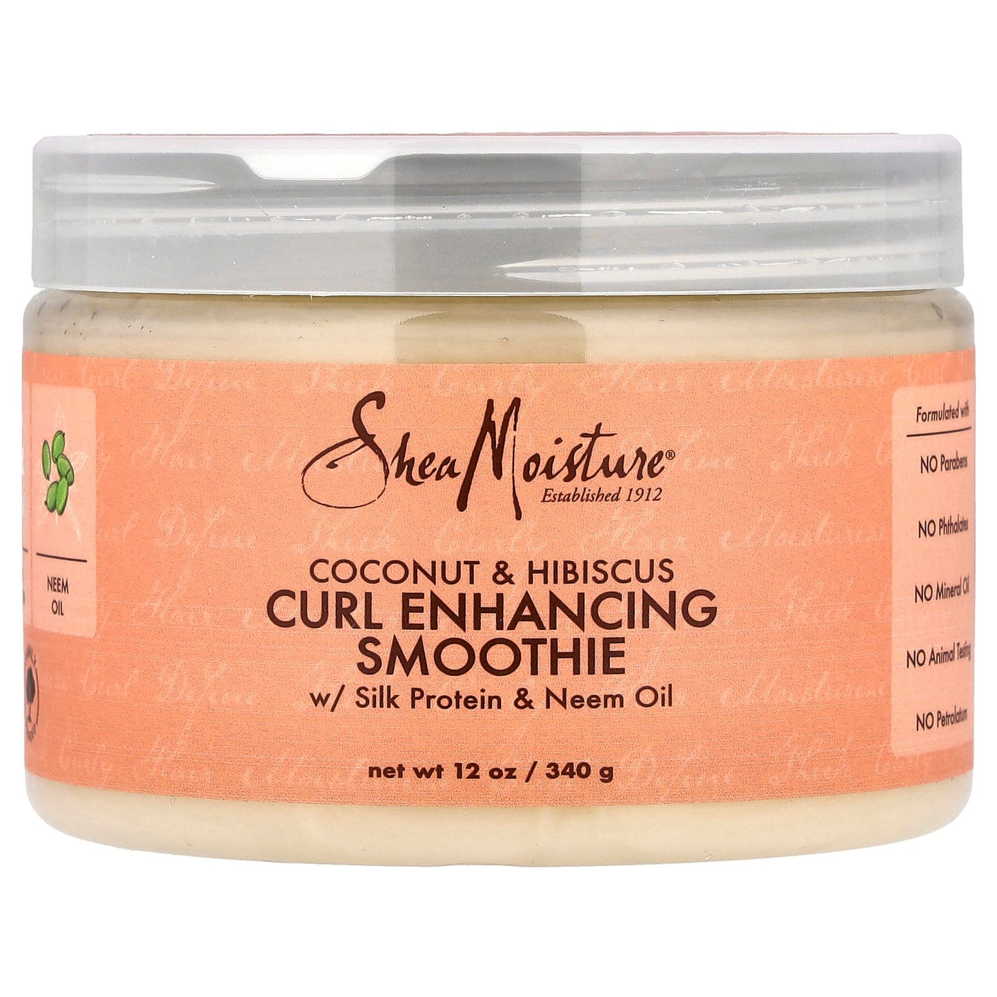 SheaMoisture, Curl Enhancing Smoothie, Coconut & Hibiscus, 12 oz (340 g)