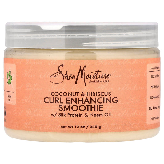 SheaMoisture, Curl Enhancing Smoothie, Coconut & Hibiscus, 12 oz (340 g)