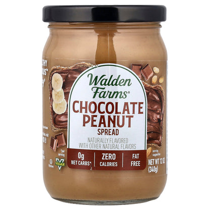 Walden Farms, Chocolate Peanut Spread, 12 oz (340 g)