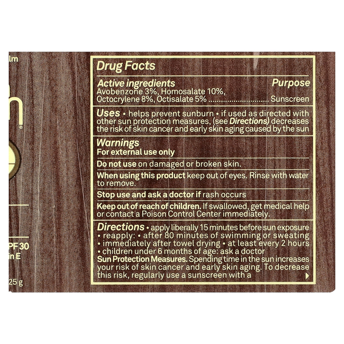 Sun Bum, Sunscreen Lip Balm, SPF 30, Banana, 0.15 oz (4.25 g)