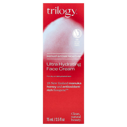 Trilogy, Ultra Hydrating Face Cream, 2.5 fl oz (75 ml)