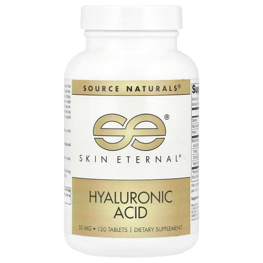 Source Naturals, Skin Eternal®, Hyaluronic Acid, 120 Tablets