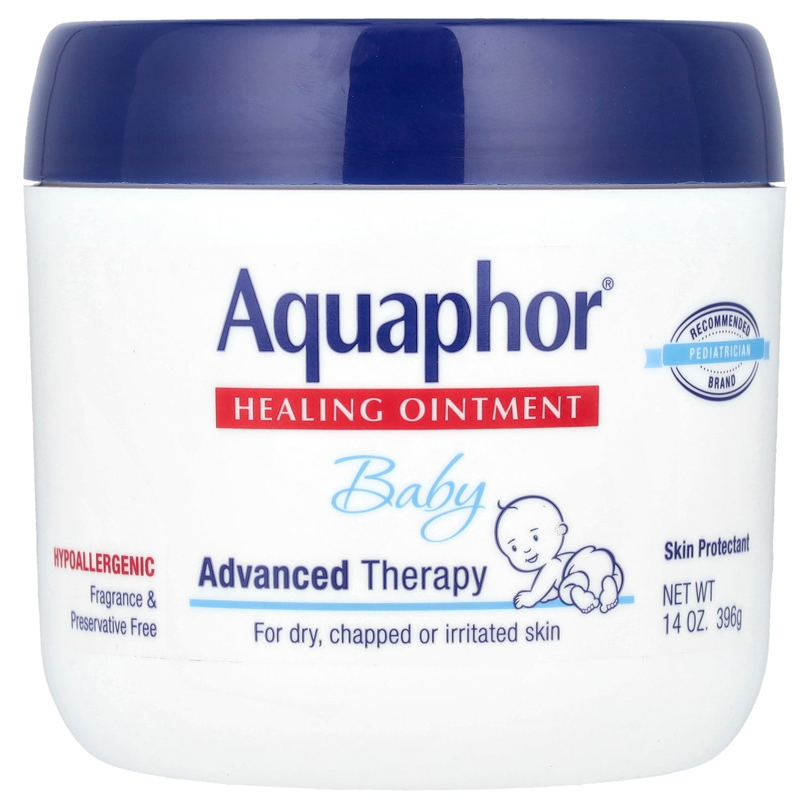 Aquaphor, Baby, Healing Ointment, Fragrance Free , 14 oz (396 g)