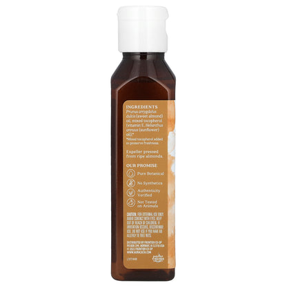 Aura Cacia, Skin Care Oil, Sweet Almond, 4 fl oz (118 ml)