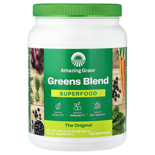 Amazing Grass, Greens Blend, Superfood, 1.76 lb (800 g)