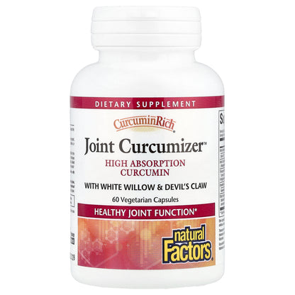 Natural Factors, CurcuminRich®, Joint Curcumizer®, 60 Vegetarian Capsules