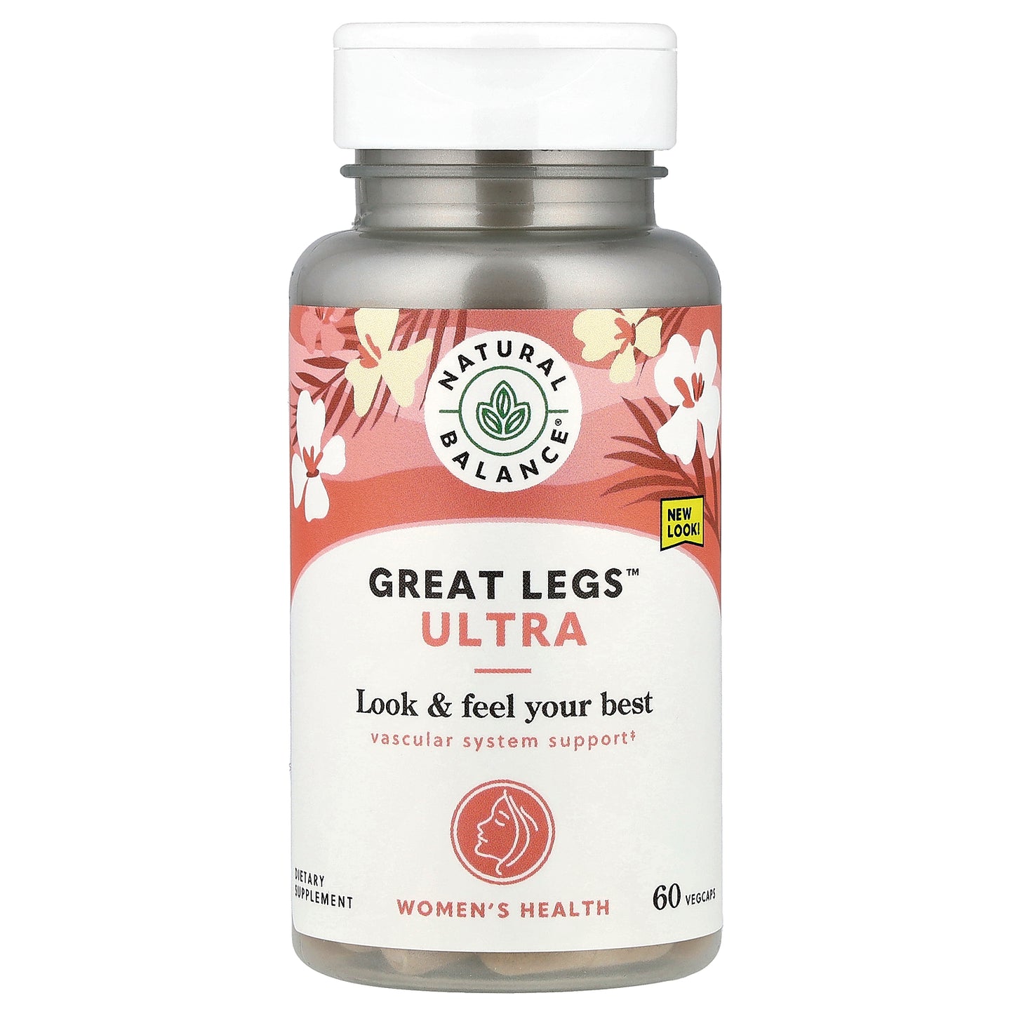 Natural Balance, Women's Health, Great Legs™ Ultra, 60 VegCaps
