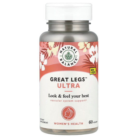 Natural Balance, Women's Health, Great Legs™ Ultra, 60 VegCaps