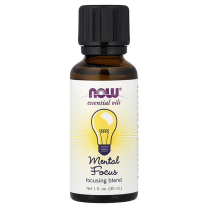 NOW Foods, Essential Oils, Mental Focus, 1 fl oz (30 ml)