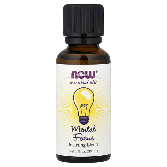 NOW Foods, Essential Oils, Mental Focus, 1 fl oz (30 ml)