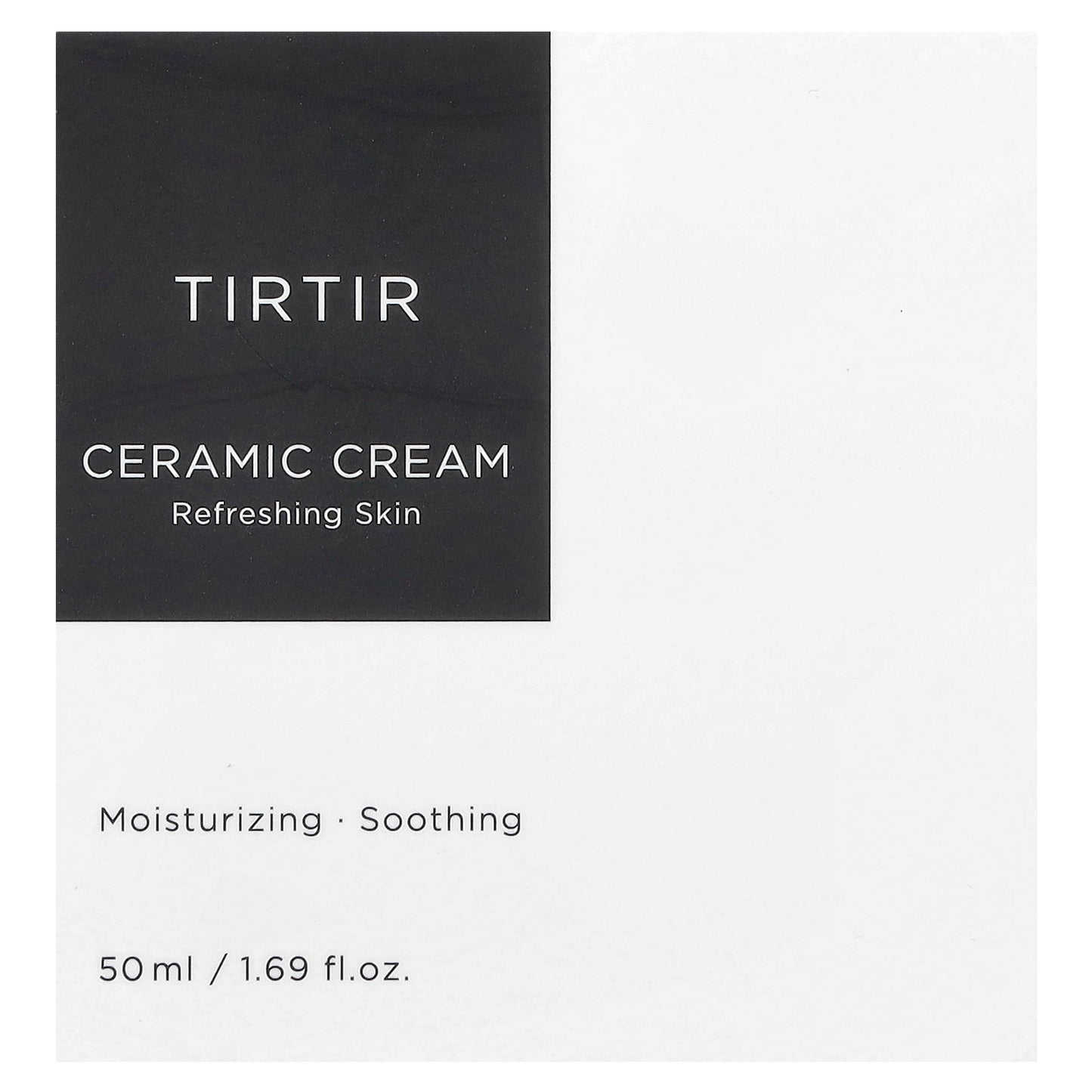 TIRTIR, Ceramic Cream, Refreshing Skin, 1.69 fl oz (50 ml)