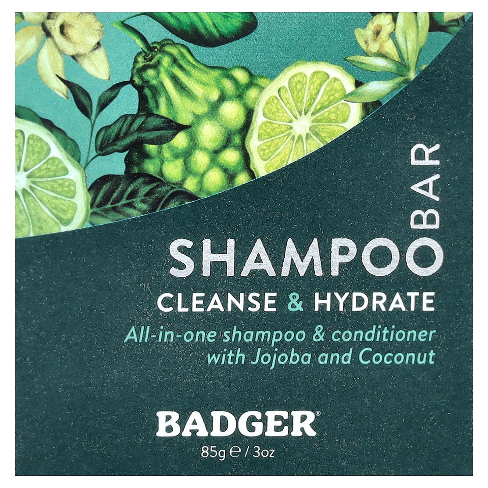 Badger, Shampoo Bar, 3 oz (85 g)