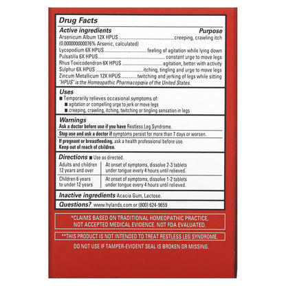 Hyland's Naturals, Restful Legs, 50 Quick-Dissolving Tablets