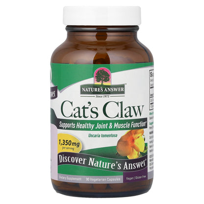 Nature's Answer, Cat's Claw, 90 Vegetarian Capsules (450 mg per Capsule)