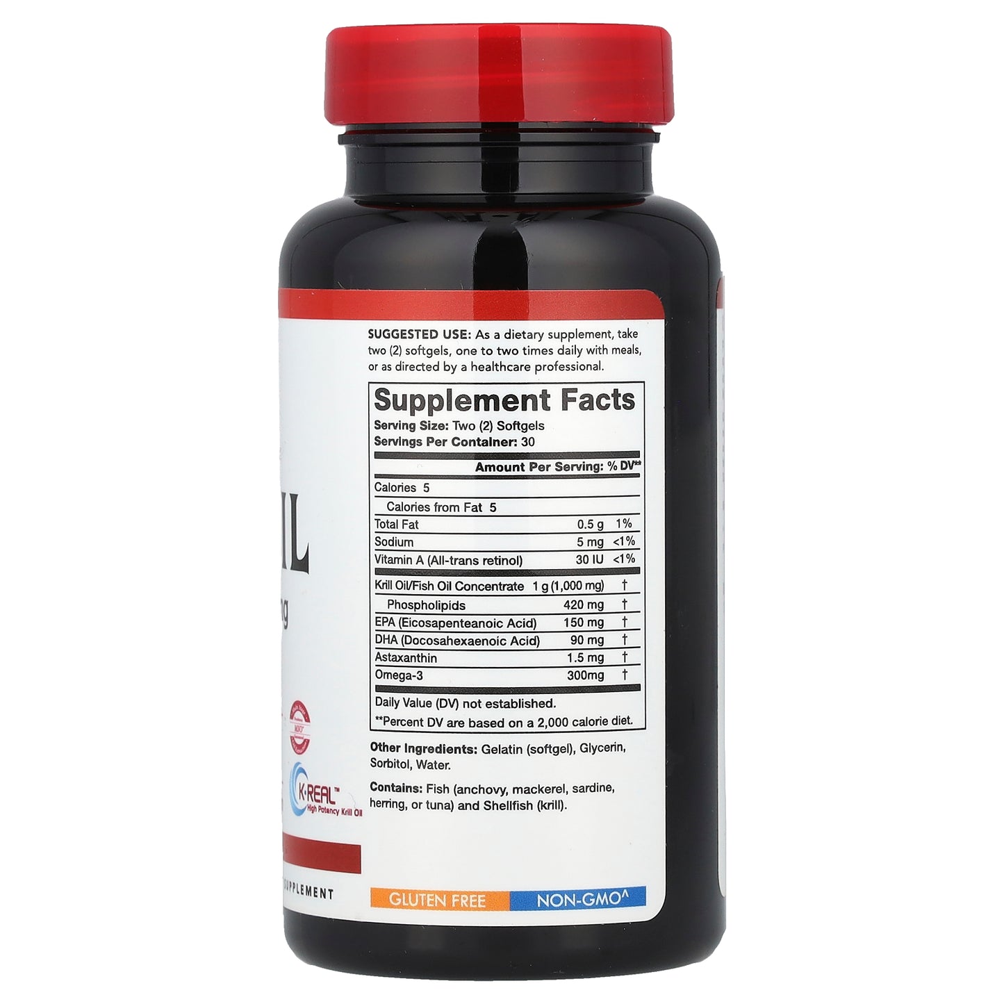 Olympian Labs, Krill Oil, 60 Softgels