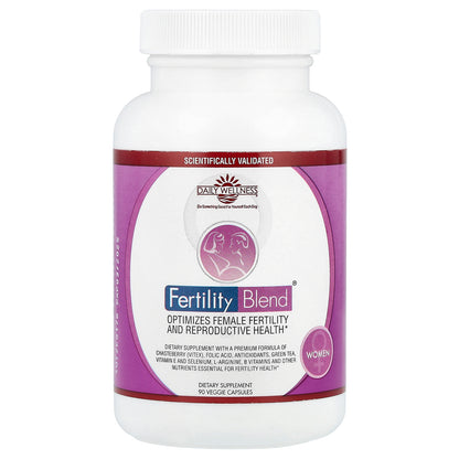 Daily Wellness Company, Fertility Blend® for Women, 90 Veggie Capsules