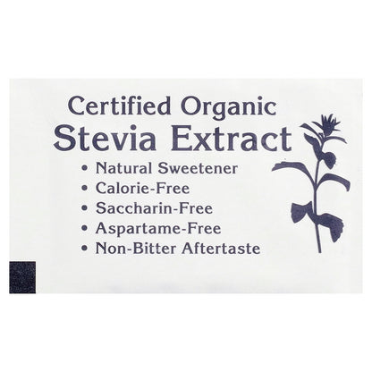 Swanson, Certified Organic Stevia Extract, 75 Packets, 2.65 oz (75 g)