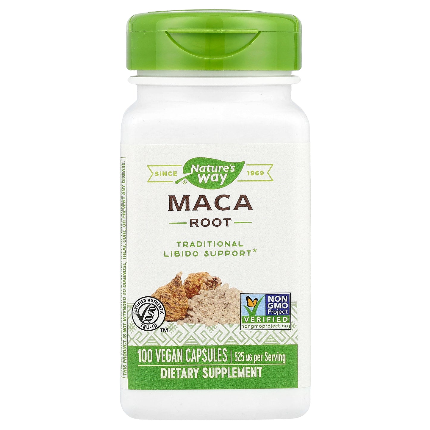 Nature's Way, Maca Root, 525 mg, 100 Vegan Capsules