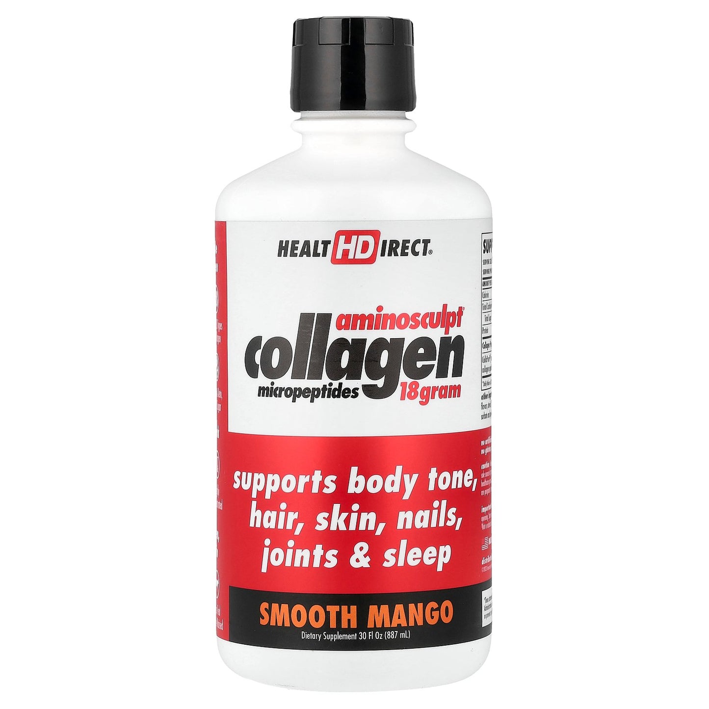 Health Direct, AminoSculpt® Collagen, Smooth Mango, 30 fl oz (887 ml)
