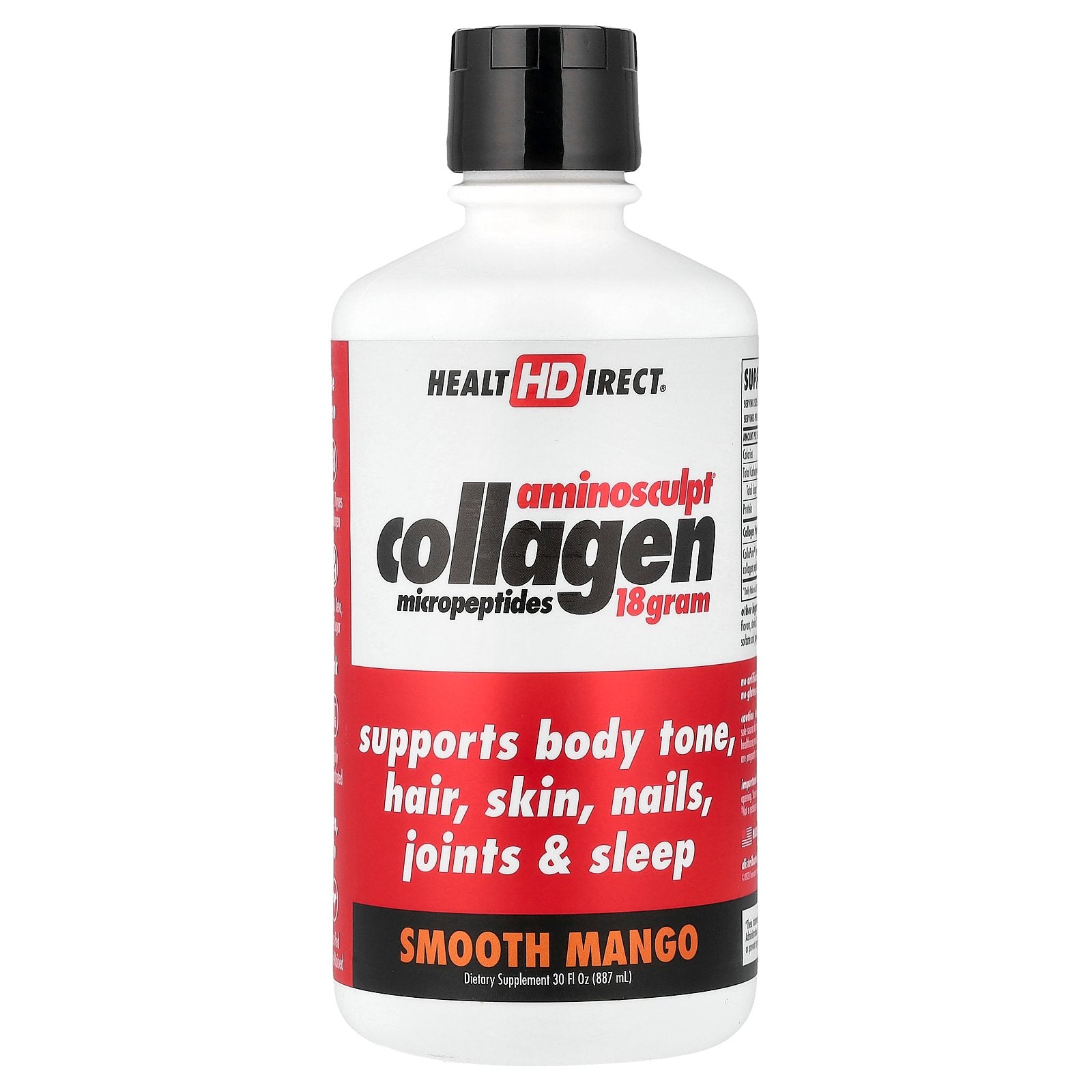 Health Direct, AminoSculpt® Collagen, Smooth Mango, 30 fl oz (887 ml)