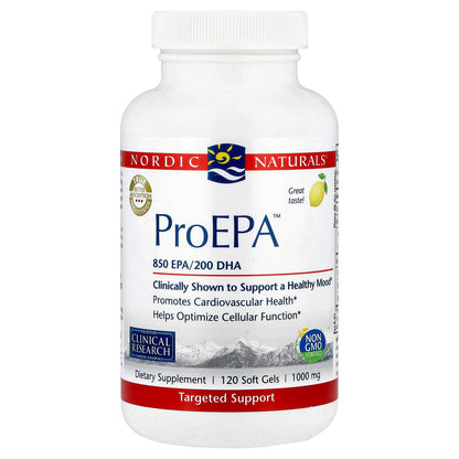 Nordic Naturals, ProEPA™, Lemon, 120 Softgels