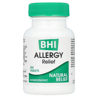 MediNatura, BHI, Allergy Relief, 100 Tablets