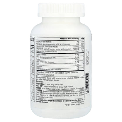 Source Naturals, Mega-One™, High Potency Multi-Vitamin With Minerals, 180 Tablets