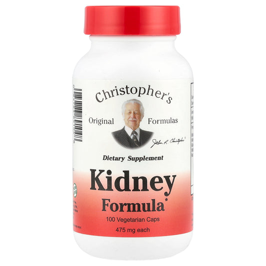 Christopher's Original Formulas, Kidney Formula, 475 mg, 100 Vegetarian Caps