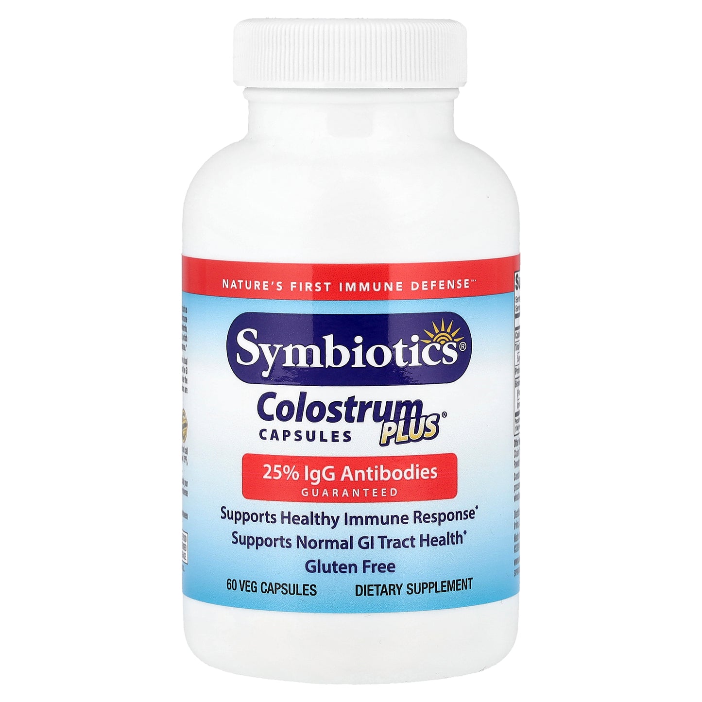 Symbiotics, Colostrum Plus®, 60 Veg Capsules