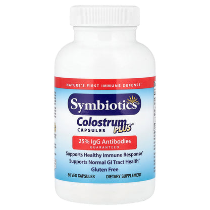 Symbiotics, Colostrum Plus®, 60 Veg Capsules