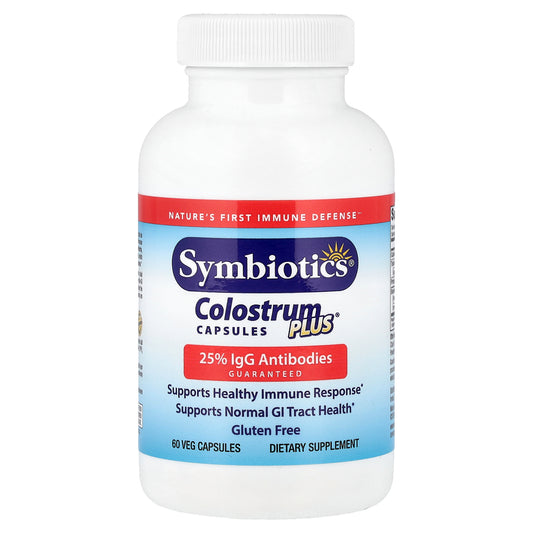 Symbiotics, Colostrum Plus®, 60 Veg Capsules