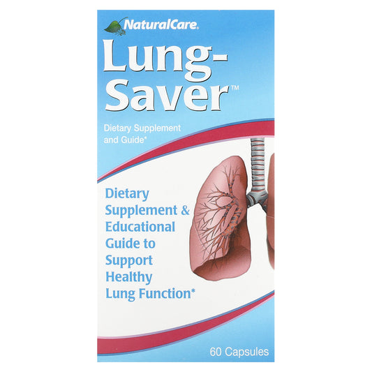 NaturalCare, Lung-Saver, 60 Capsules