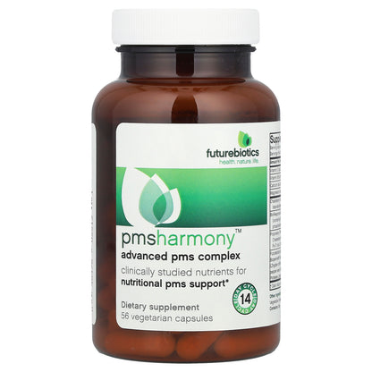 Futurebiotics, PMSHarmony™, Advanced PMS Complex, 56 Vegetarian Capsules